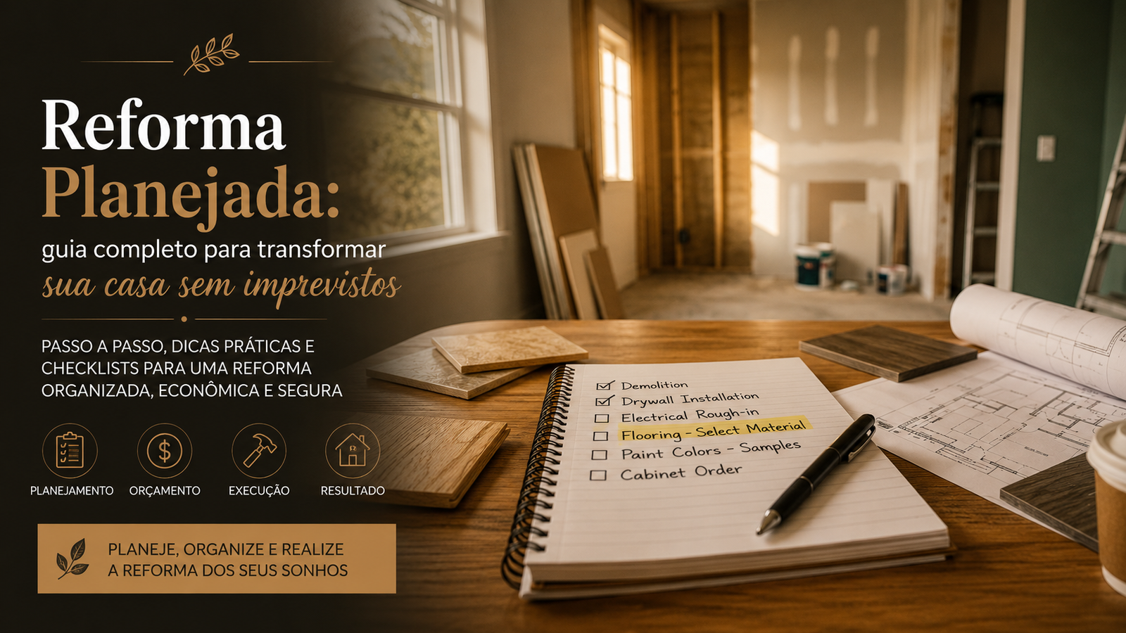 apartamento em reforma