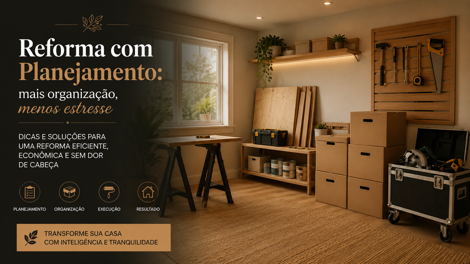 apartamento em reforma