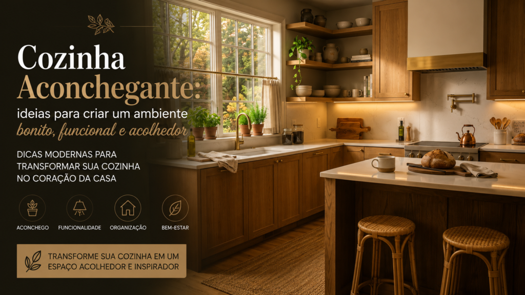 Decoração da cozinha com ideias modernas, práticas e acessíveis para transformar o ambiente sem gastar muito dinheiro.
